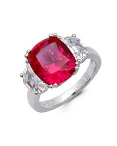 Crislu Colored Center Stone Ruby Ring, 8 ct. t.w.