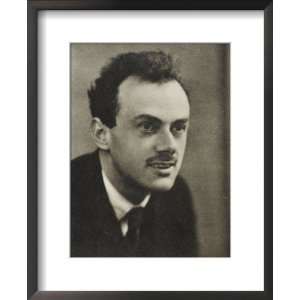  Paul Adrien Maurice Dirac British Physicist Framed Art 