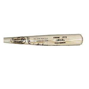 Rafael Palmeiro Autographed/Signed Louisville Slugger Game Model Bat