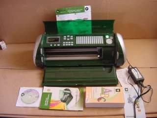 Cricut GREEN EXPRESSION machine 24 electronic cutter   RARE  