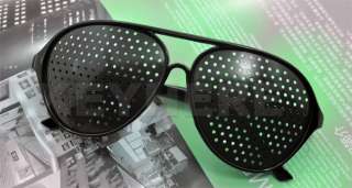   Pinhole Spectacles Astigmatism Eyesight Improve Eyes Glasses Eyewear