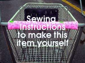 SEW EZ SHOPPING CART HANDLE COVER INSTRUCTIONS PATTERN  