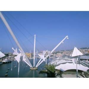 Bigo by Renzo Piano, Porto Antico, Port Area, Genoa (Genova), Liguria 
