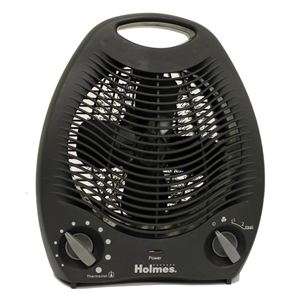   Holmes HFH108B Compact Space Fan/Heater   Black 048894038648  
