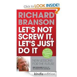   Screw It, Lets Just Do It Richard Branson  Kindle Store