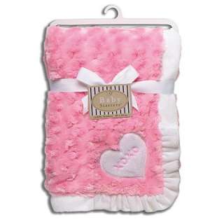 Baby Starters XOXO Heart Plush Blanket