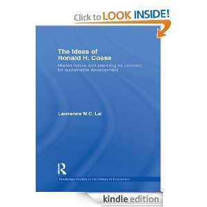 The Ideas of Ronald H. Coase Market failure and planning by contract 