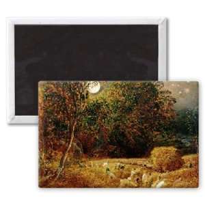  Harvest Moon by Samuel Palmer   3x2 inch Fridge Magnet 