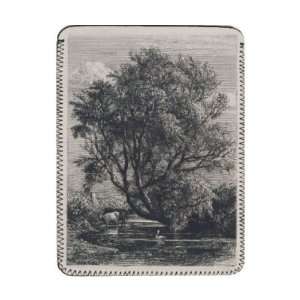 The Willow (etching) by Samuel Palmer   iPad Cover (Protective Sleeve 