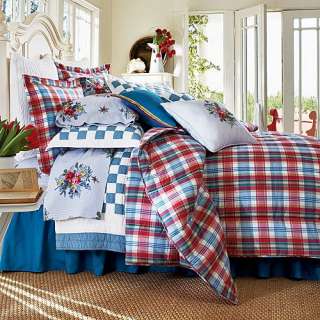 Kohls   Chaps Nantucket Garden Plaid Comforter Set and Accessories 