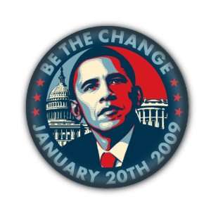  Official Shepard Fairey   Obama Inauguration Pin / Button 