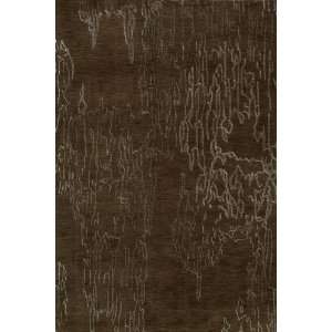  SENSATIONS SEN 6 BROWN Transitional Brown Rug with 