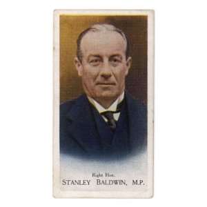  Stanley Baldwin Statesman and 1st Earl Baldwin of Bewdley 