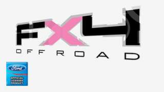 2012 Ford F150 FX4 Off Road Decals Truck Stickers PINK  