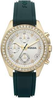 Fossil Decker Silicone Sapphire Womens Watch ES2965  