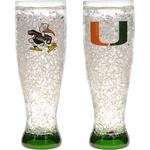 Miami Hurricanes College 16 oz Pilsner Freezer Mug  