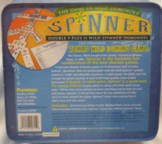 spinner dominoes game SPINNER DOMINOS in Tin Free Ship  