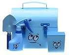 Kids Gardening Company Blue Tool Box, Trowel, Planter, Water Bottle 