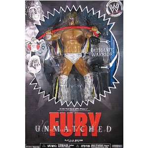  ULTIMATE WARRIOR   UNMATCHED FURY 10 WWE TOY WRESTLING 