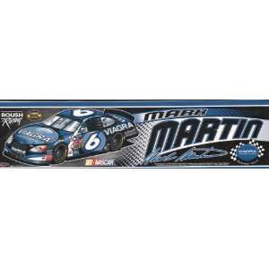  Mark Martin #6   Nascar   Viagra  Bumper Sticker 