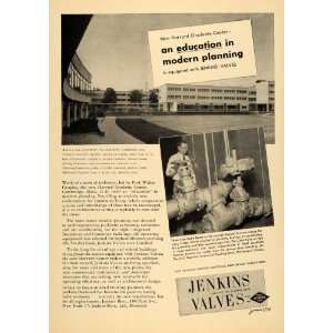  1951 Ad Jenkins Valves Iron Walter Gropius Harvard Main 