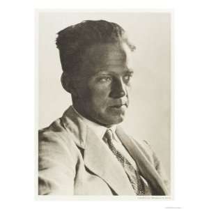 Werner Heisenberg German Physicist Giclee Poster Print, 18x24  