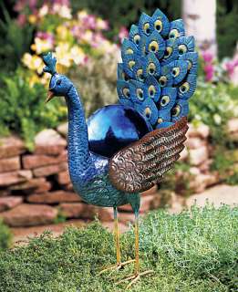 Peacock Gazing ball, gazing ball, peacock, beautiful craftsmanship 