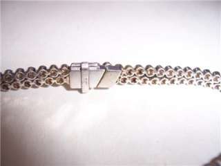 18K white gold Diamond Pave Bracelet 2.88 Carats 7 1/2  