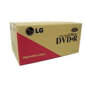 600pcs LG DVD+R 16x Lightscribe LS Direct Burner Printing 
