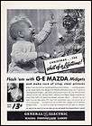 1927 GE Mazda Auto lamps Headlights for Cars Photo Ad  