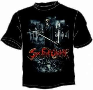 SIX FEET UNDER Grave Digger Mens T Shirt Size 2XL XXL  