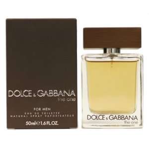  DOLCE & GABBANA THE ONE Cologne. EAU DE TOILETTE SPRAY 1.6 