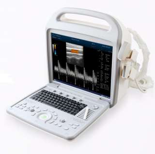 Portable Color Doppler B Ultrasound Ultrasound Scanner with Linear 