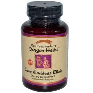  Love Goddess Elixir, 500 mg, 100 Capsules Health 