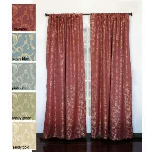    Tuscan Jacquard Panel With Lining (84 in & 96 in)