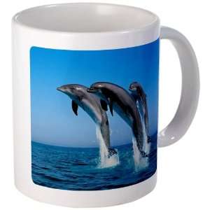  Mug (Coffee Drink Cup) Dolphins Dancing 