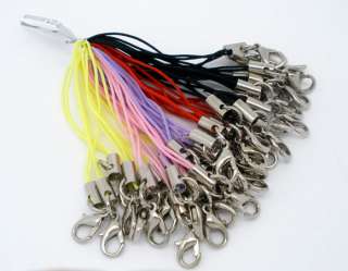 Cell Phone Charm Cords with Lobster Clasps . 30 pieces  