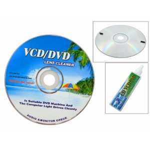    Lens Cleaner for DVD Cd VCD Rom Player Cleaning Electronics