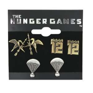  The Hunger Games Earrings Stud Earrings 3 Pack District 