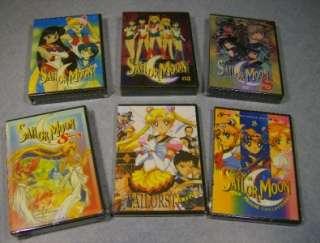 Sailor Moon The Complete English Series DVD Season 1 5 & Movies  