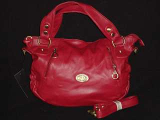 NWT Mode Becky High Quality Fashion Handbag Satchel Crossbody Red Bag 