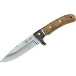 Magnum Knives M683 Magnum Elk Hunter Fixed Blade Knife with Root Wood 