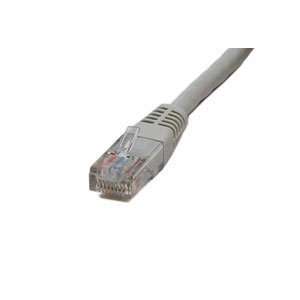 15 Meter GRAY CROSSOVER Category 6 Cat6 Ethernet Network Patch Cable 
