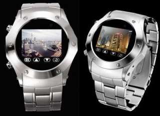 Watch Cell Phone Mobile Stainless Steel Touch Scr. w968  