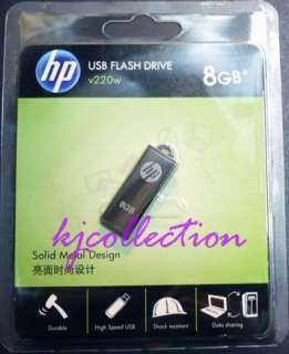 HP v220w USB Flash Drive is fearturing thin, capless design, is made 