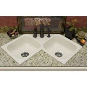  Sink Finish Innocent Blush Microban, Faucet Drillings Single Hole