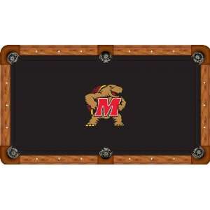  University of Maryland Pool Table Felt   Professional 9ft 