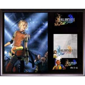 Final Fantasy X 10   Rikku   Collectible Plaque Series w/ Card