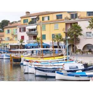 View of Harbour with Fishing and Leisure Boats, Sanary, Var, Cote d 