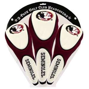  Florida State Seminoles 3 Pack Headcover from Team Golf 